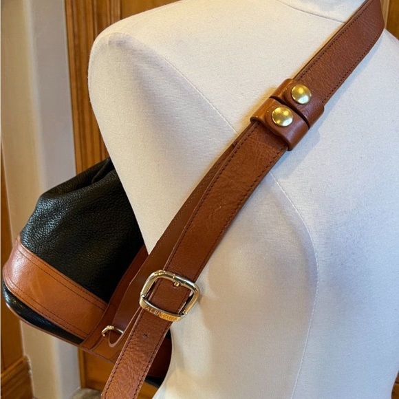 Valentina black made in Italy leather convertible sling…. - Picture 10 of 11